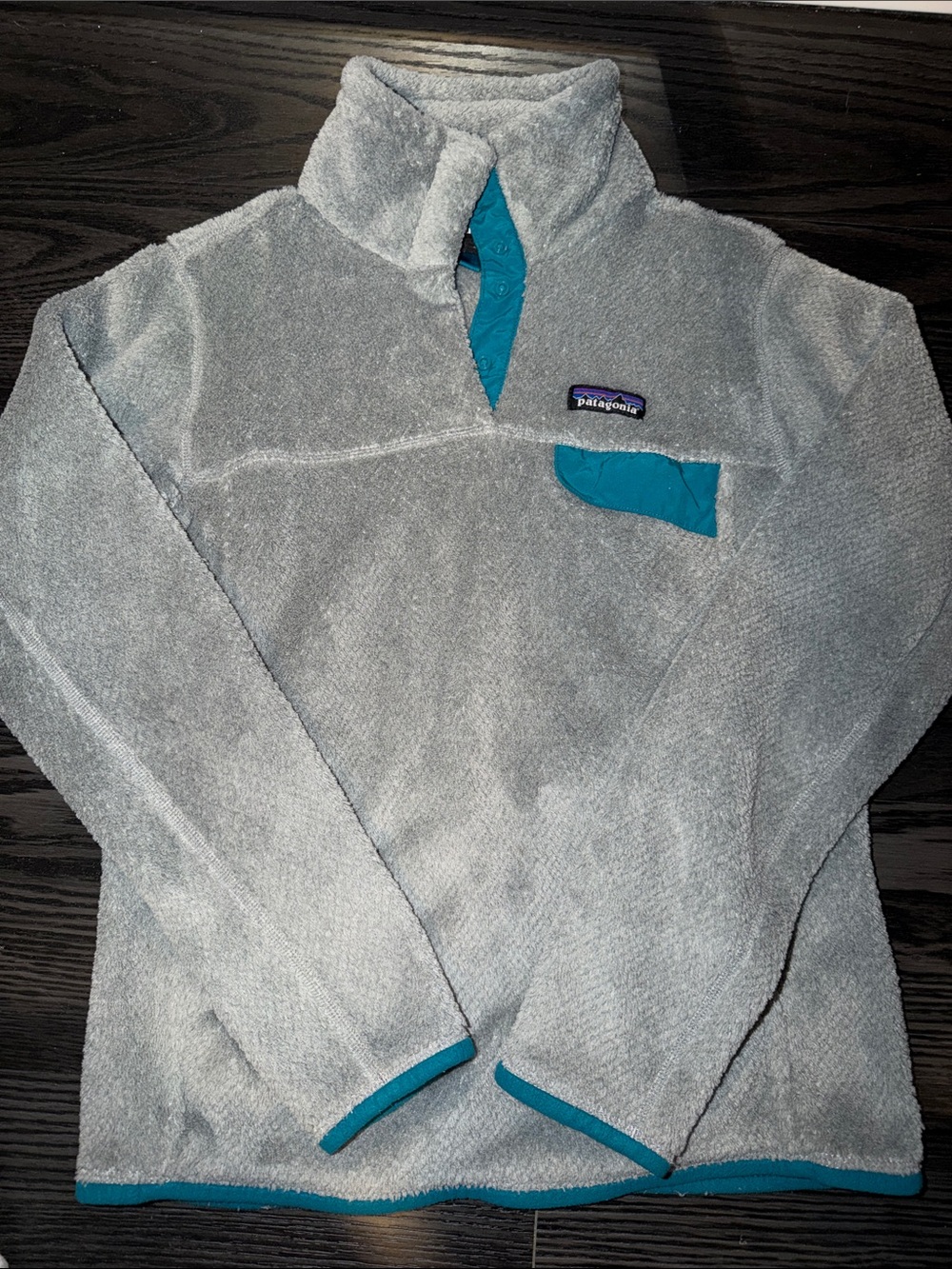 Patagonia Gray Fleece Pullover